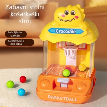 Dječja stolna košarka igra – edukativna, interakcija roditelj-dijete, plastična konstrukcija, razvija koordinaciju ruka-oko