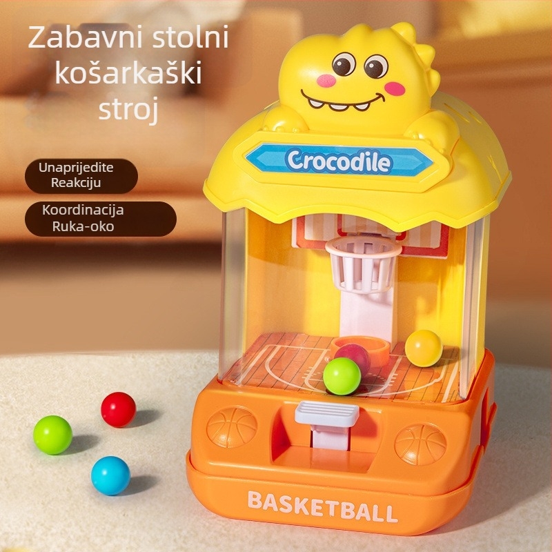 Dječja stolna košarka igra – edukativna, interakcija roditelj-dijete, plastična konstrukcija, razvija koordinaciju ruka-oko