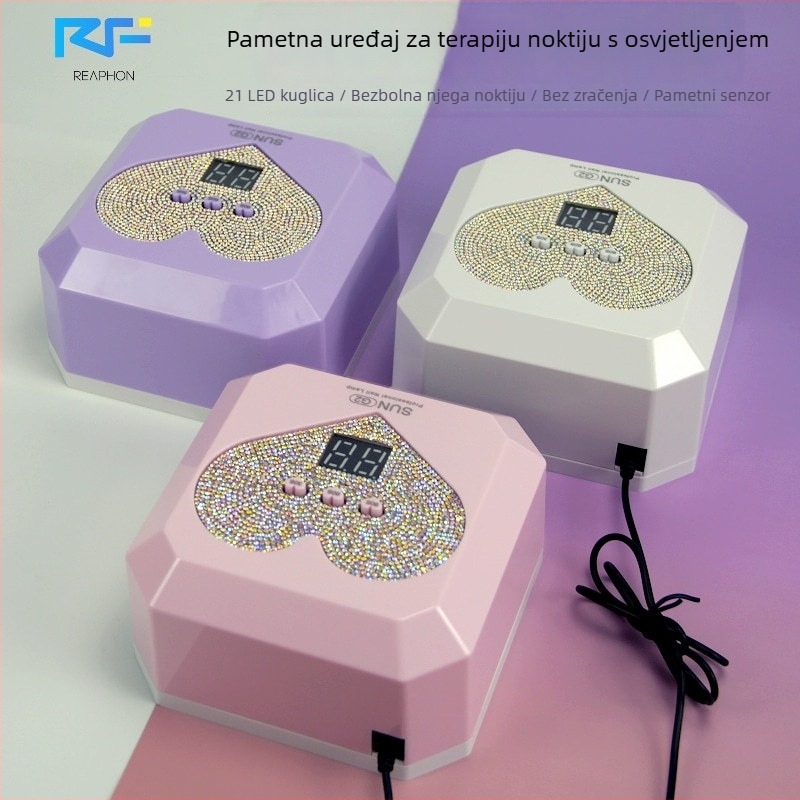 Stroj za fototerapiju noktiju, USB Sun G2 model, UV sušač za nokte za salon, brzi sušilo lakova za nokte