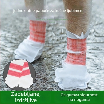 Jednokratne zaštitne navlake za obuće za kućne ljubimce – netkani materijal, marka Friendly, univerzalna uporaba