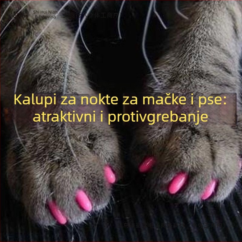 Navlake za kandže mačaka, protiv ogrebotina, gumene