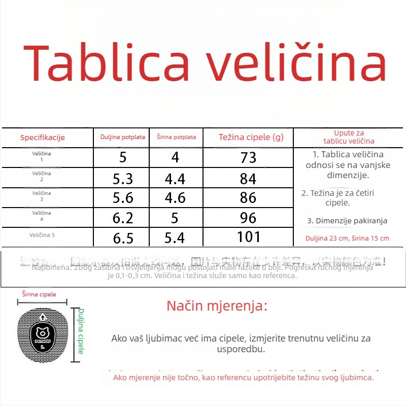 Denim cipele za pse za male pasmine – otporne na habanje, vodootporne, zaštita od ogrebotina i ugriza
