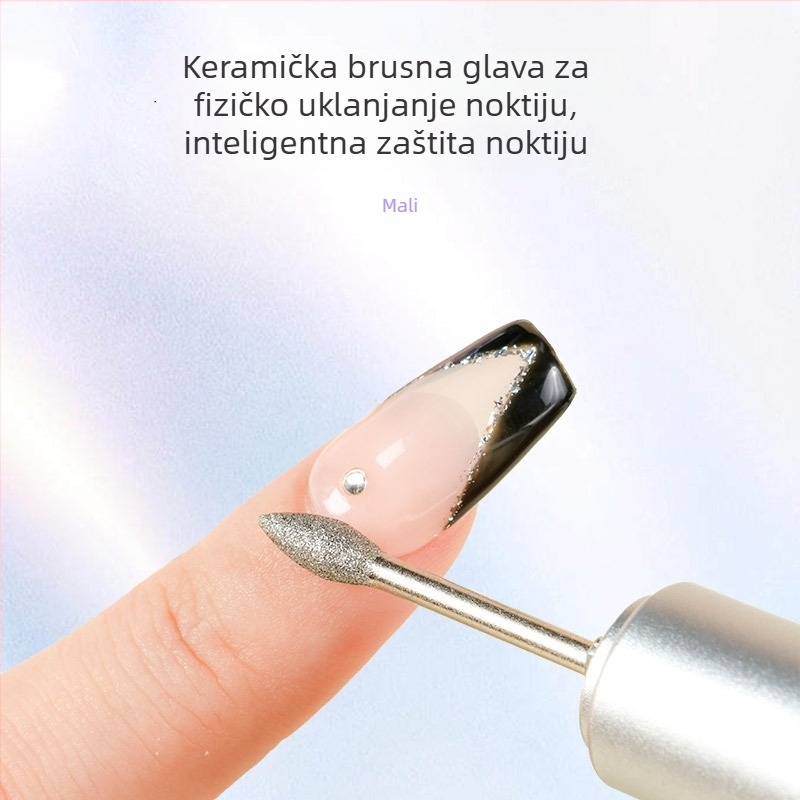 Prijenosna električna mašina za brušenje i poliranje noktiju za profesionalnu manikuru, model JF-607, 45000 rpm