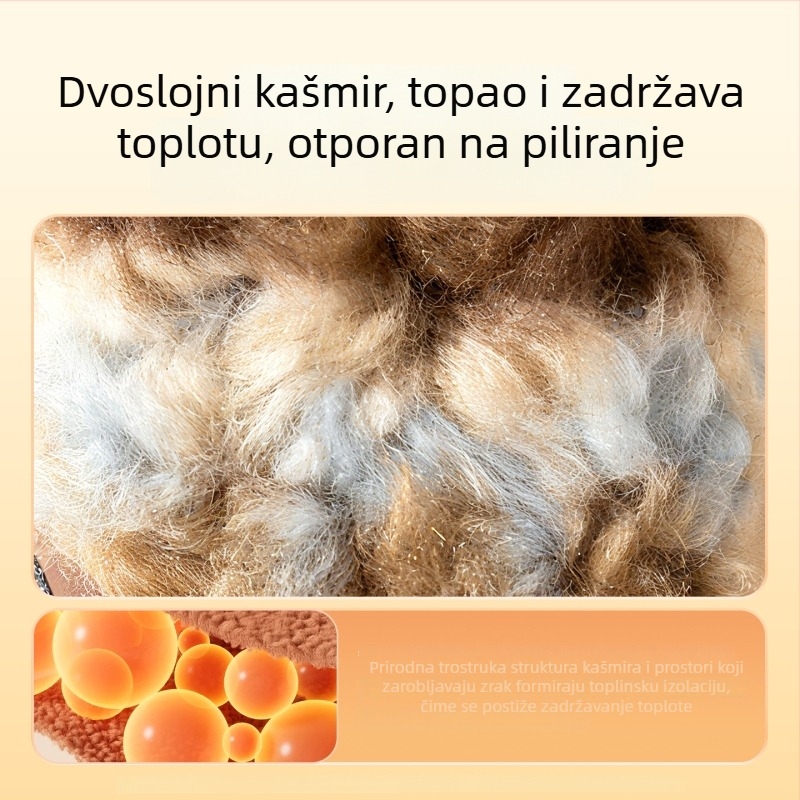 Zimske čizme za pse s flis podstavom, visokim krojem, vodootporne, od poliestera, kaubojski stil, za velike i male pse.