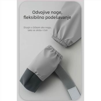 Odjeća za pse za velike, srednje i male pasmine za vanjske šetnje; vodootporne hlače s zaštitom trbuha i lakta; zaštita od prašine.