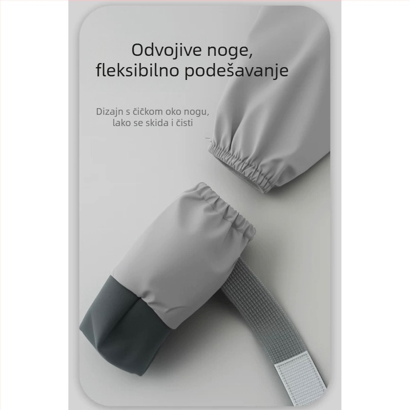 Odjeća za pse za velike, srednje i male pasmine za vanjske šetnje; vodootporne hlače s zaštitom trbuha i lakta; zaštita od prašine.