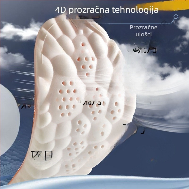 Uložci za zaštitne cipele, iznimno mekani, ublažavaju umor pri duljem stajanju, dodatni sloj za još veću udobnost, upijaju znoj i neutraliziraju mirise, unisex.