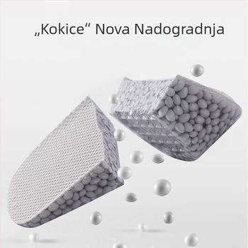 Nevidljiva unutarnja steljka za čizme, TPU, antibakterijska i deodorirajuća, podstava za povećanje visine, 5 cm