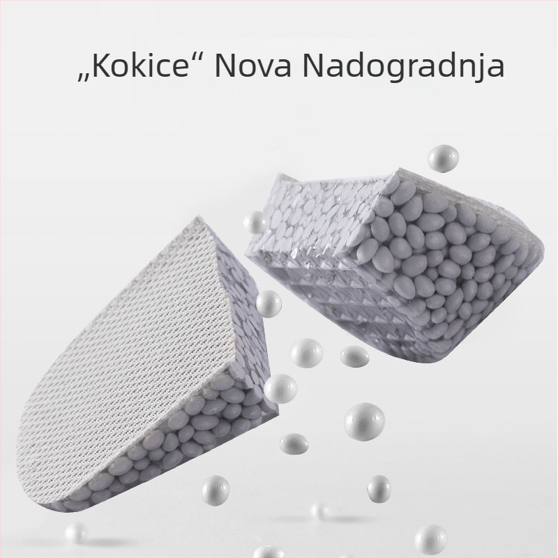 Nevidljiva unutarnja steljka za čizme, TPU, antibakterijska i deodorirajuća, podstava za povećanje visine, 5 cm