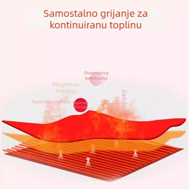 Pojas s turmalinom za samonagrevanje diska, magnetski pojas za sport, unisex