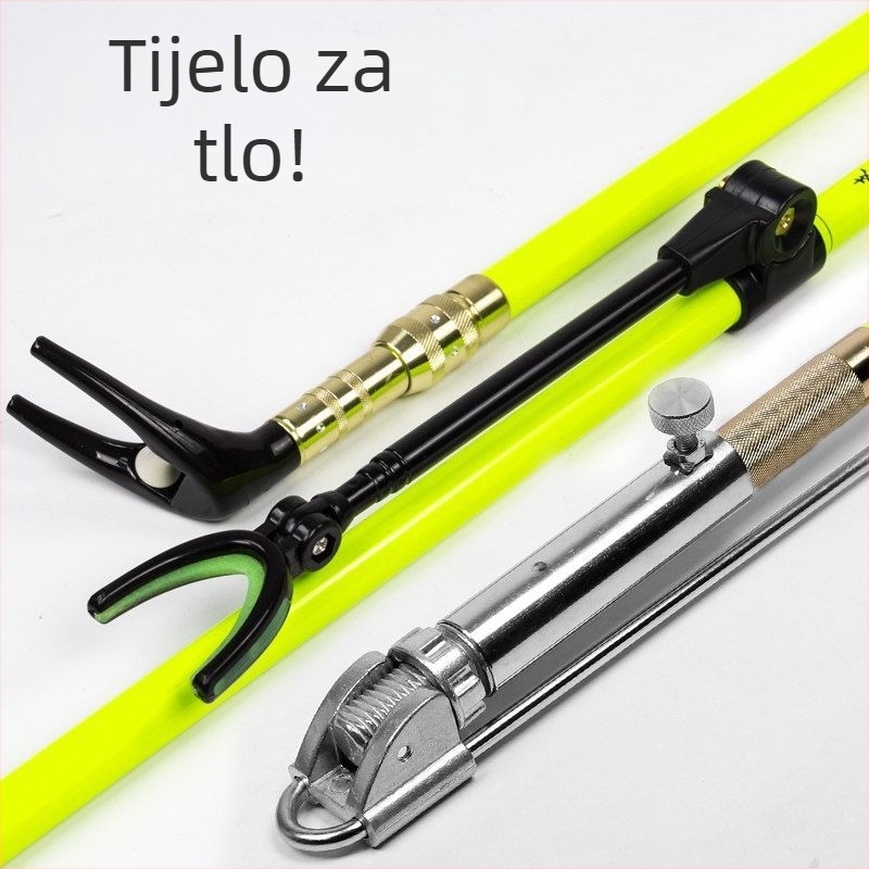 Ugljični držač štapa za ribolov – zemni stalak