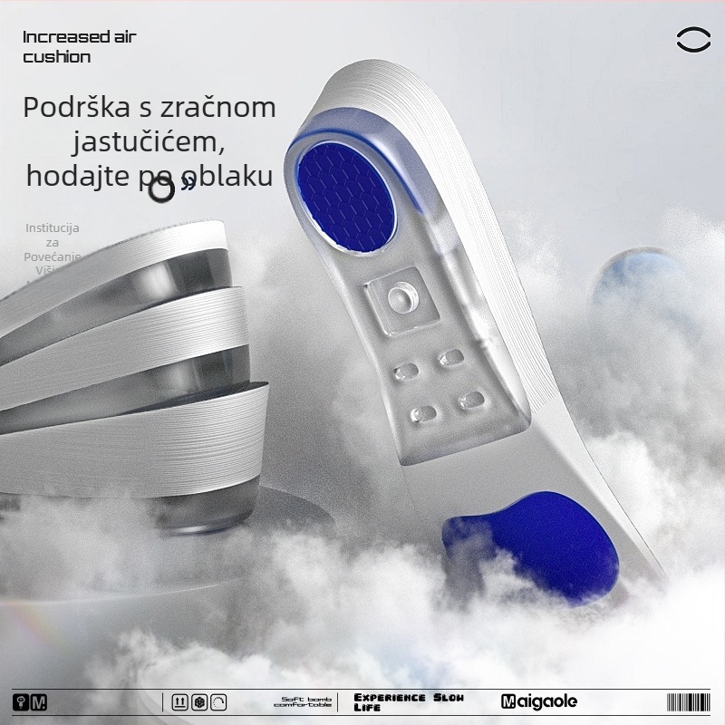 Protuklizne ulošci s nevidljivim gelom – cijeli uložak; pogodnima za tenisice, kožne cipele i čizme; unisex; sve sezone