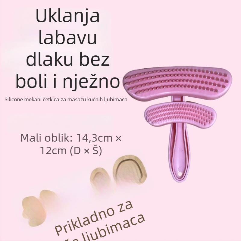 Četka za uklanjanje dlaka kućnih ljubimaca za mačke i pse, ABS materijal, Marka Other, dostupno diljem svijeta