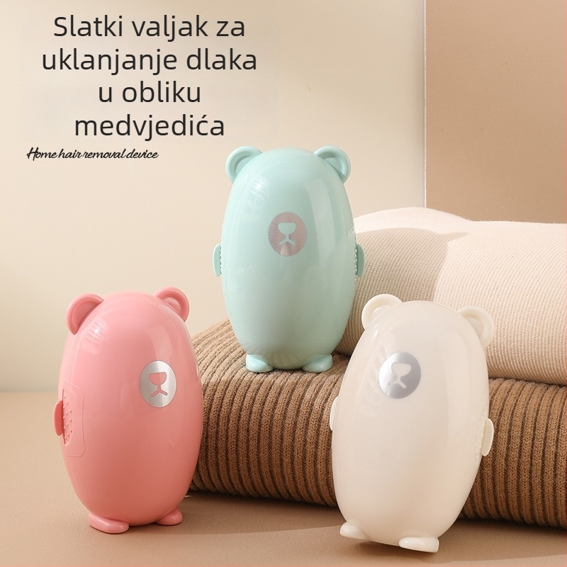 Ovalni valjak za dlake kućnih ljubimaca — perivi, prenosni, četkica za uklanjanje dlaka s odjeće