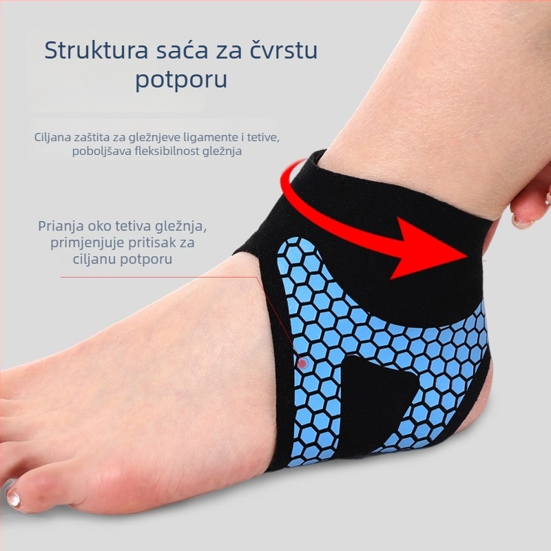 Protektor gležnja za uganuće – profesionalni sportski zavoj za stabilizaciju zgloba i oporavak