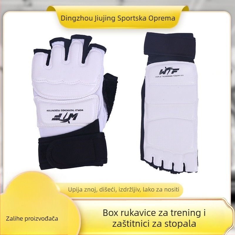 Dječja taekwondo zaštitna oprema: zaštita dlanova, zapešća i lakta; tijelo od spužve; pakiranje 100 kom.; za boksa, taekwondo, sanda i borilačke sportove