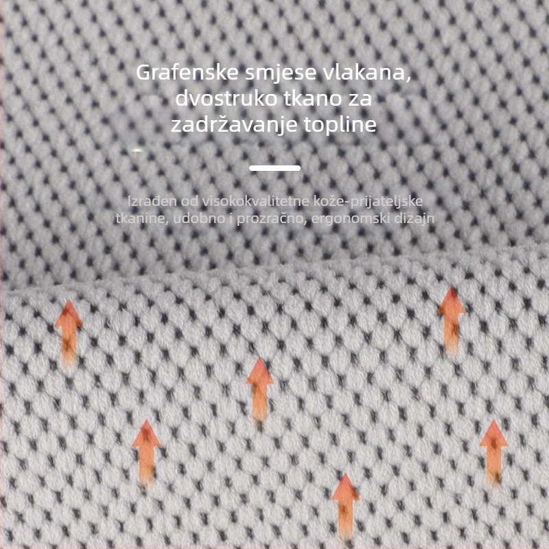 Lakatni štitnik od grafena vlakana za univerzalnu zaštitu pri badmintonu