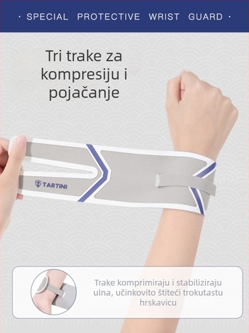 TFCC ozljeda zapešća – narukvica za podršku tetivnoj ovojnici, za badminton i tenis (unisex)