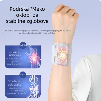 Karonel Spandex zglobni pojas TFCC prevencija uganuća, podrška zgloba pri trčanju, fitnessu, vožnji biciklom i planinarenju