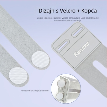 Karonel Spandex zglobni pojas TFCC prevencija uganuća, podrška zgloba pri trčanju, fitnessu, vožnji biciklom i planinarenju