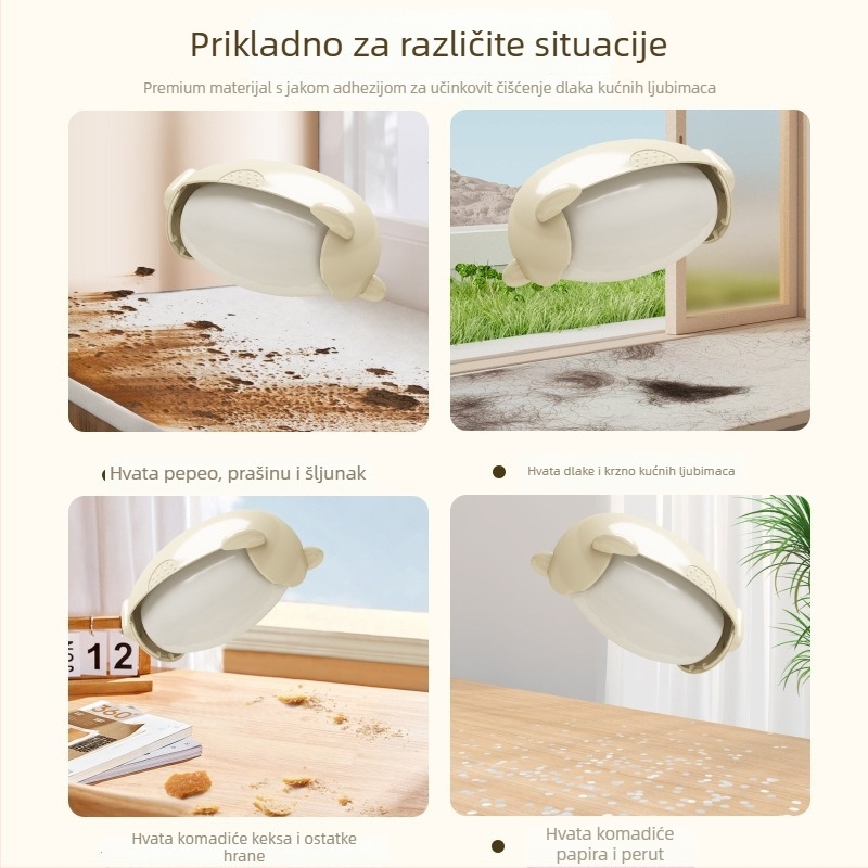 Prijenosni čistač dlačica i dlaka za odjeću - plastično kućište, Ye yu, moderni minimalistički dizajn, model nmq010