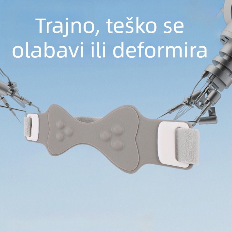 Silikonski štitnik za koljeno s patelarom trakom – za odrasle, za trčanje, košarku, preskakanje užeta i planinarenje