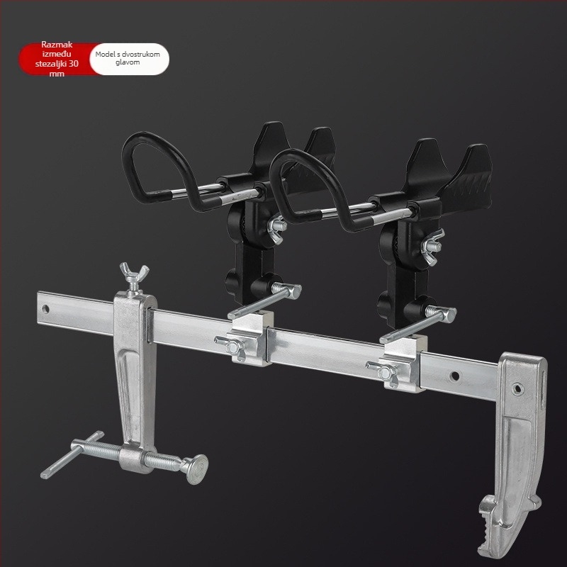 Držač za štapove za ribolov od aluminijske legure, fiksan, nerotira, ne sklapa