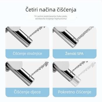 Inteligentni poklop za WC s dezinfekcijom, universalna kompatibilnost, automatsko djelovanje, grijanje sjedalice, mlaznica za samoodržavanje, sušenje toplim zrakom, regulacija temperature vode, regulacija tlaka vode, model 510-08B