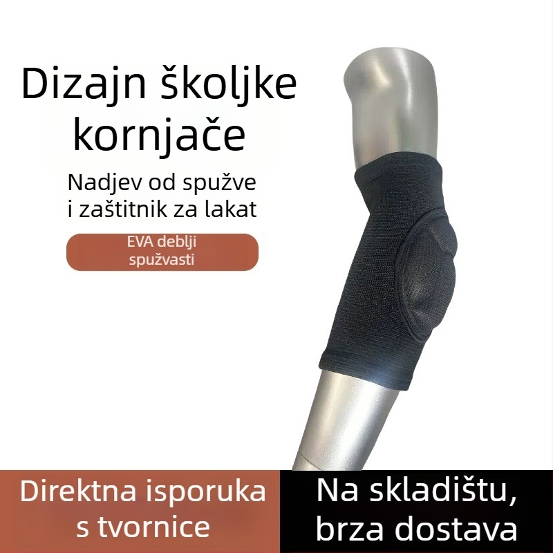 Zaštitne jastučiće za lakatove za plesnu treninku, debeli jastučići, protuklizna spužva, univerzalna uporaba