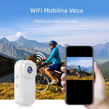 L11 mini sportska kamera za vanjske aktivnosti, pričvršćena na kaiš kućnog ljubimca, 1080p video, 0,96'' LCD, TF kartica, trajanje baterije do 4 sata