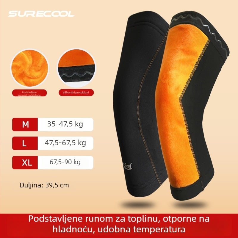 Grijani zaštitni koljeni jastučić za sport, za trčanje i vožnju biciklom