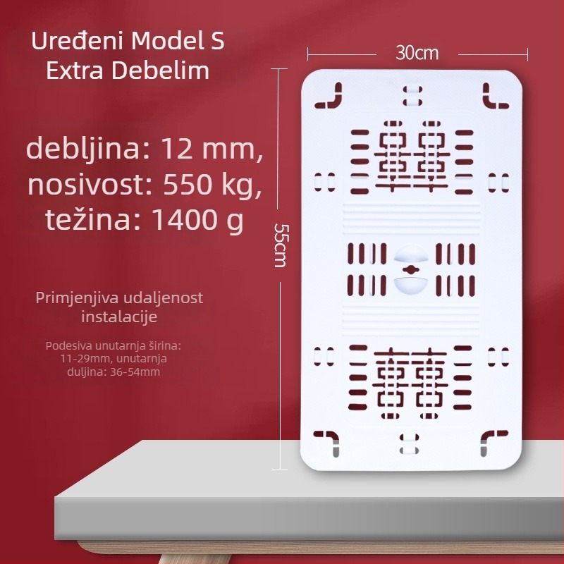 Rujie PP poklop za squat WC — sanitarna dodatna oprema, modernistički minimalistički stil