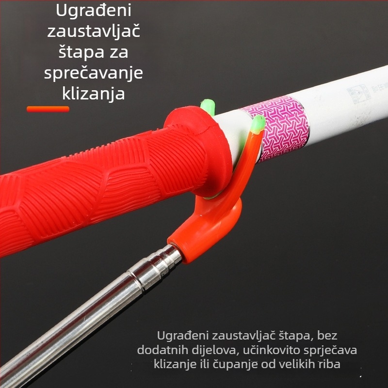 Navlaka za ručku štapa za ribolov, silikon, otporna na habanje, protuklizna (Materijal: Silikon; Podrijetlo: Kina; Marka: Ostalo)
