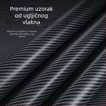 Panel naljepnica za središnju ploču od karbonskih vlakana – Tesla Model 3 (nova verzija) unutarnja modifikacija
