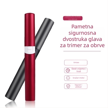 Električni trimer za obrve — automatski set za oblikovanje obrva za početnike