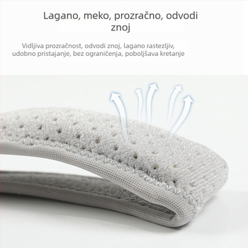 Patelarna traka za koljeno s apsorpcijom udaraca i prozračnom kompresijom – univerzalna zaštita za trčanje, planinarenje, košarku i preskakanje užeta, zaštita meniskusa