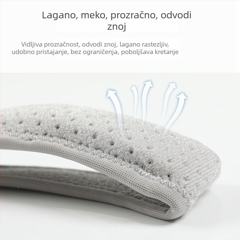 Patelarna traka za koljeno s apsorpcijom udaraca i prozračnom kompresijom – univerzalna zaštita za trčanje, planinarenje, košarku i preskakanje užeta, zaštita meniskusa