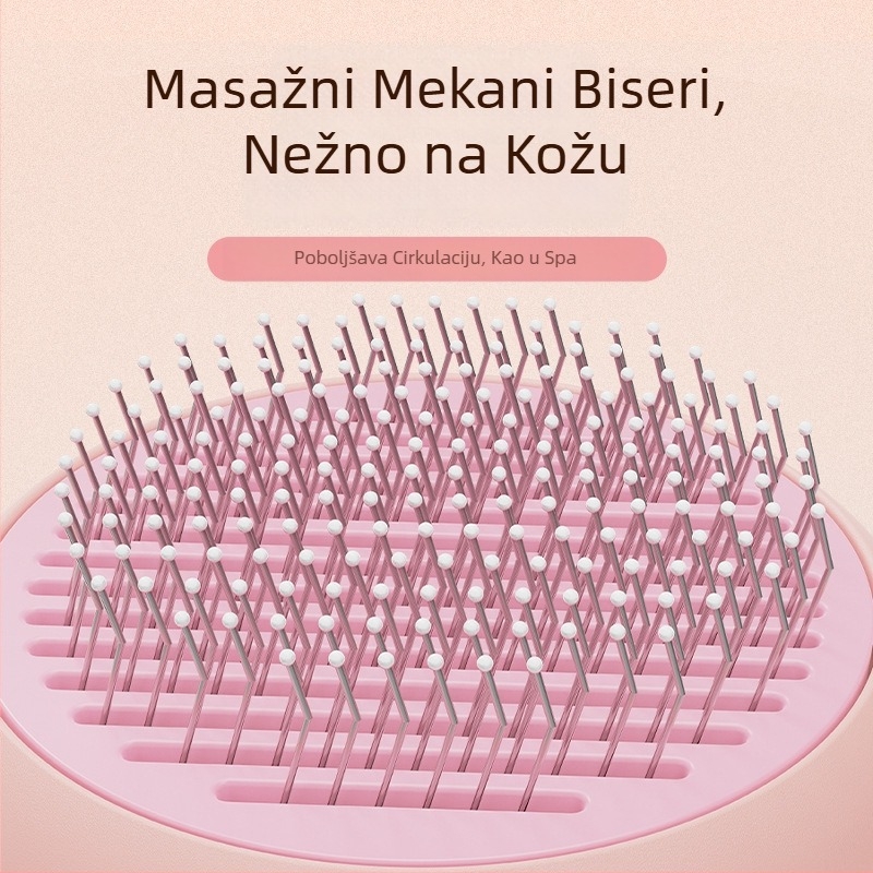 Četka za njegu dlake kućnih ljubimaca sa sprejem – četka s igličastom glavom za mačke i pse, alat za uklanjanje dlaka i izgladivanje, materijali: PP/TPR/ABS nehrđajući čelik