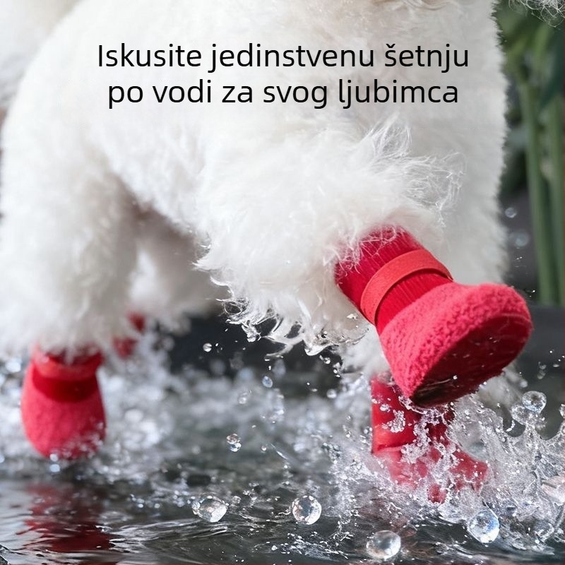 Cipele za pse za kućne ljubimce — protuklizne, vodootporne, otporne na habanje, mekane potplati