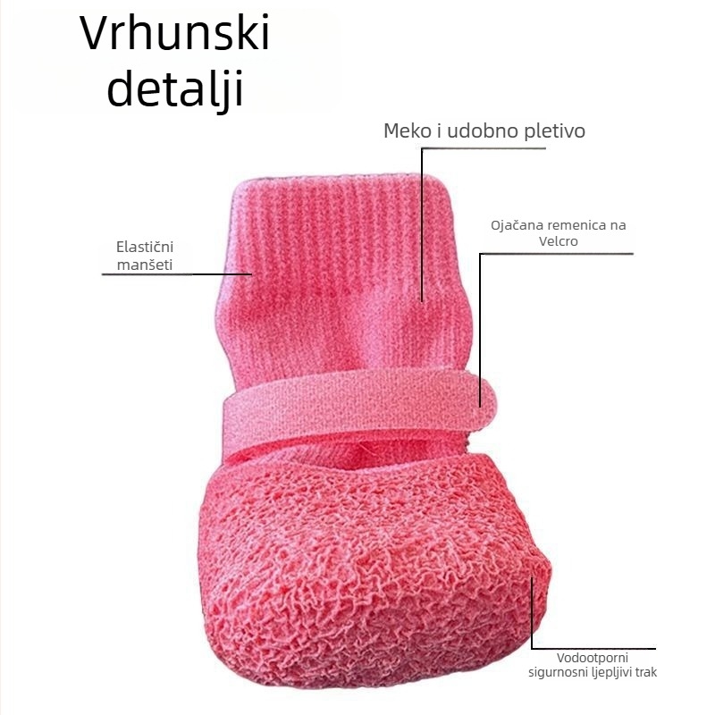 Cipele za pse za kućne ljubimce — protuklizne, vodootporne, otporne na habanje, mekane potplati