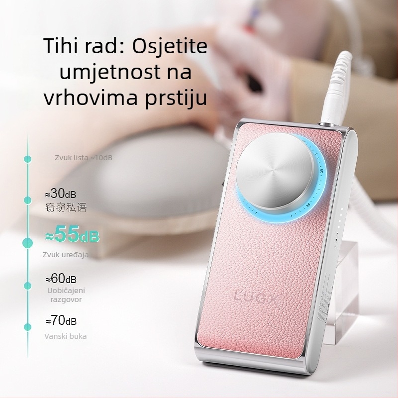 LG-902 prenosni leštič noktiju, Type-C punjenje, brend L'UGX