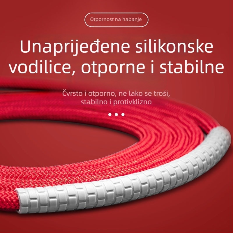 Bežično pamukovno užad za preskakanje za odrasle i djecu — fitness i sagorijevanje masnoća