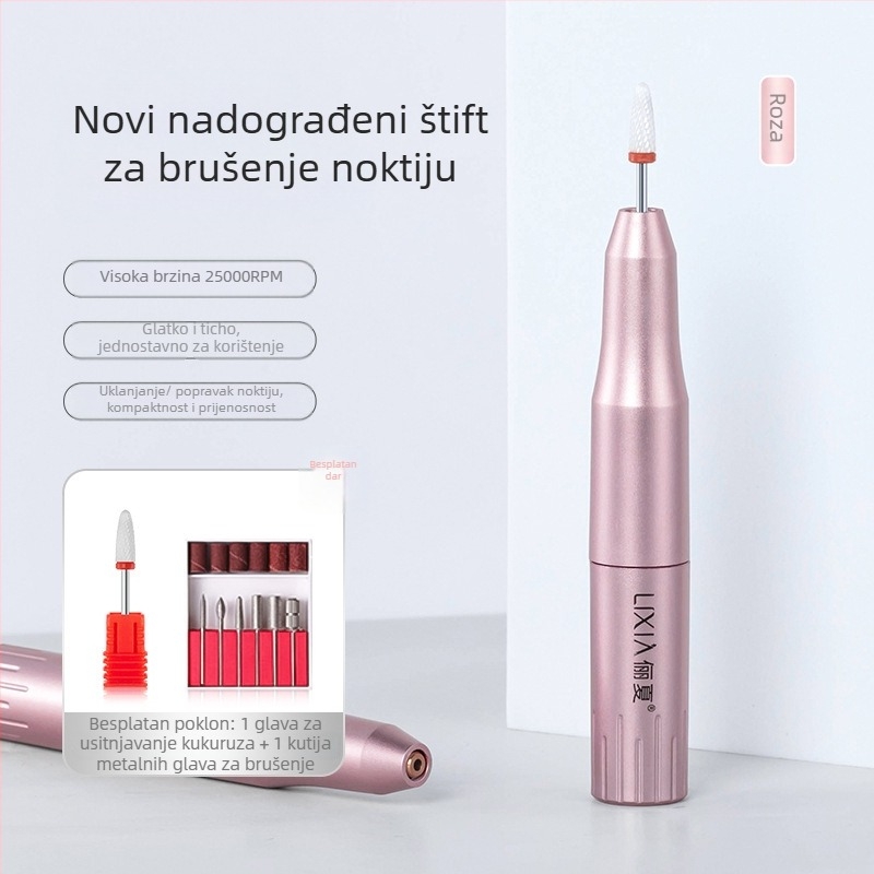 Li xia Drveni stalak za alat za piljenje noktiju – Višenamjenski alat za manikuru