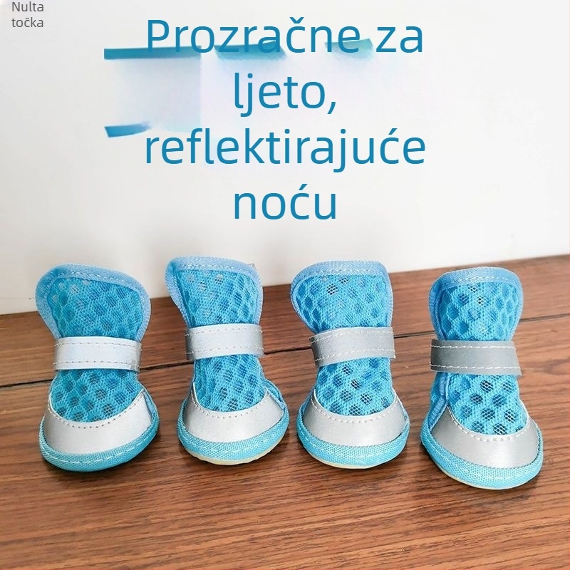 Prozračene mrežaste cipele za pse – lagane ljetne sandale za male pse