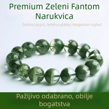 Unisex narukvica s kristalom – konstrukcija s kristalima, materijal: kristal, individualno pakiranje