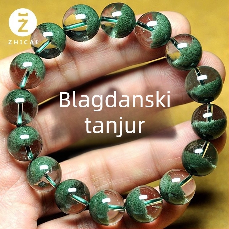 Unisex narukvica s kristalom – konstrukcija s kristalima, materijal: kristal, individualno pakiranje