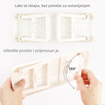 Jastuk za ruku za manikuru – plastika, 150 g, poklon kutija