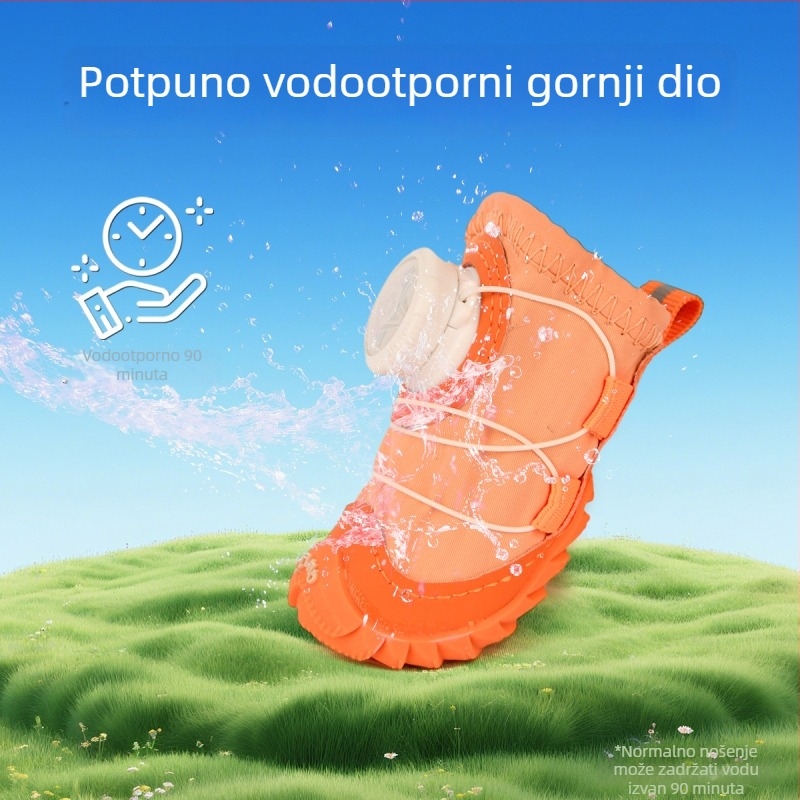 Cipele za pse s mekanom potplatom, vodootporne za male pasmine (Teddy i Bichon), zatvaranje gumbima