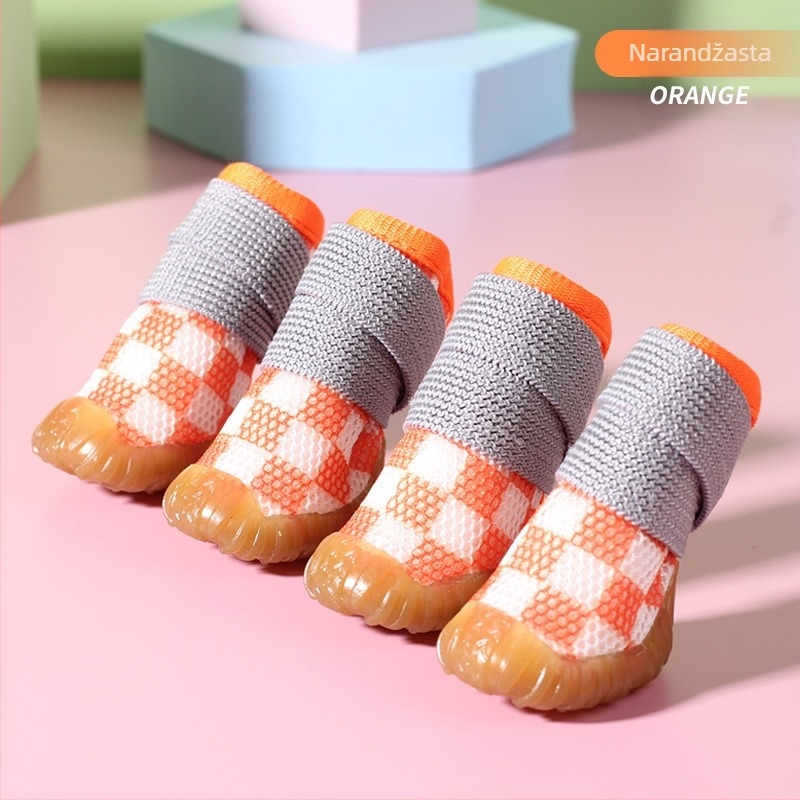 Psiće cipele za male pasmine, prozračna mreža, marka Noble Baby (Pets), britanski stil
