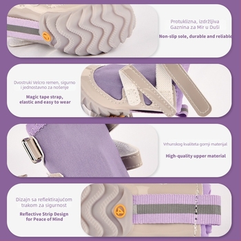 Cipele za pse od platna, vodootporne, za sve sezone, protuklizne, otporne na habanje